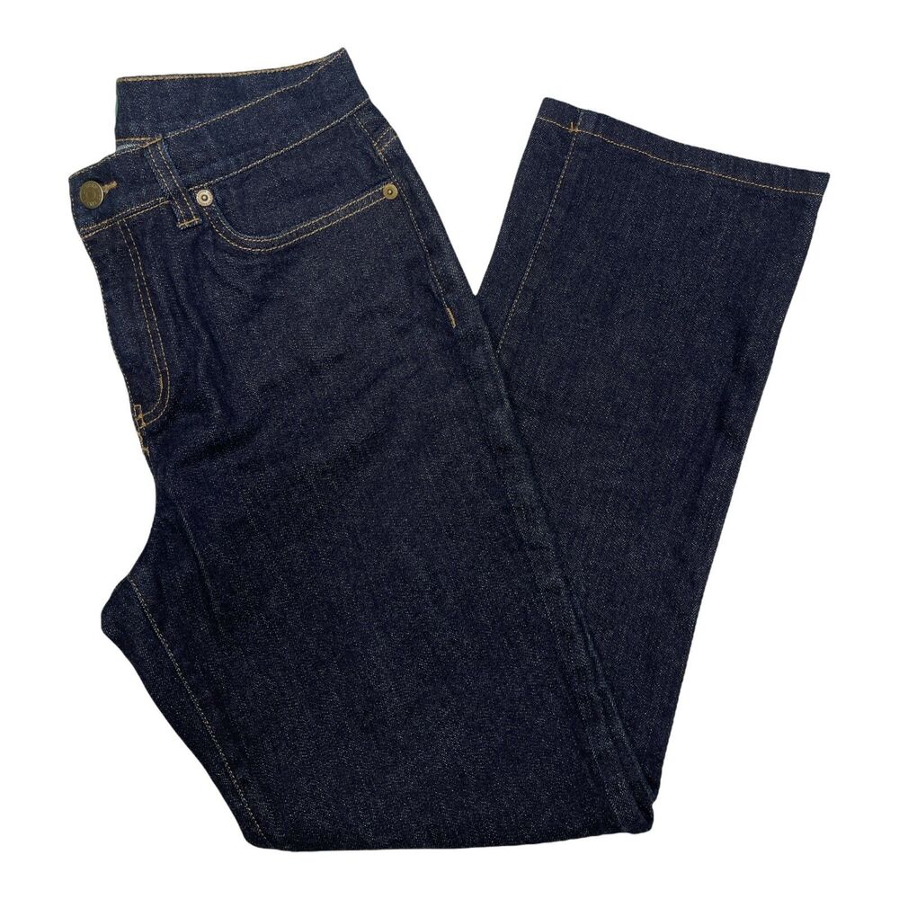 LRL Lauren Jeans Co Ralph Lauren Women Classic Straight Blue Stretch Jeans Sz 6